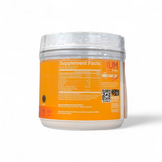 RAW CBUM Essential Pre-Workout (30 Serv)