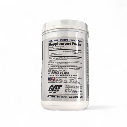 GAT Sport Creatine Monohydrate - 1000g (200 Serv)