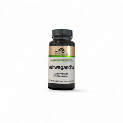 Windmill Health Products - Ashwagandha  (60 Caps)