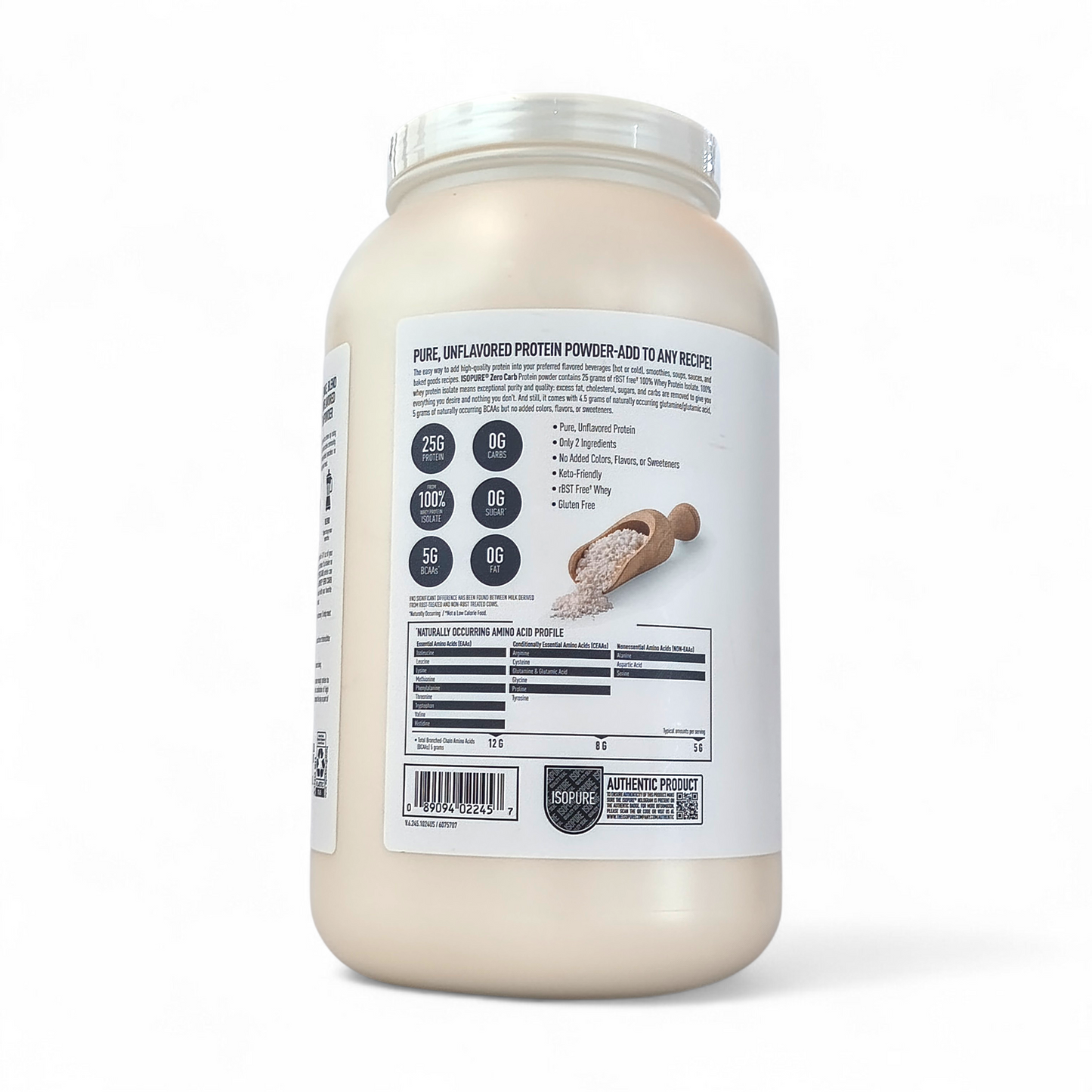 Nature's Best - Isopure Whey Protein Unflavored